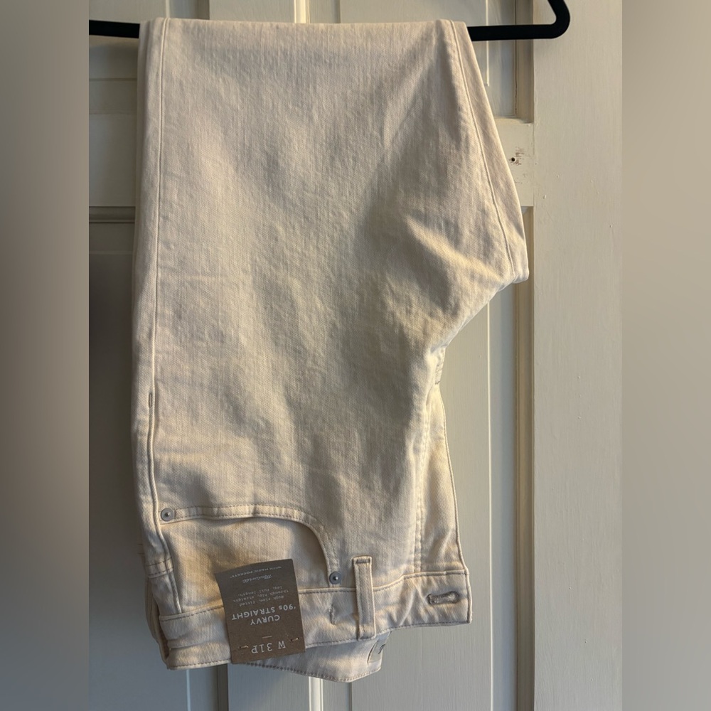Madewell 90s curvy straight jeans